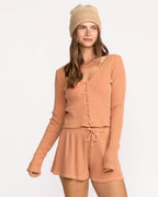 Paxton Long Sleeve Top - Sunburnt