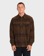 Bad Dog Long Sleeve Corduroy Shirt - Carafe