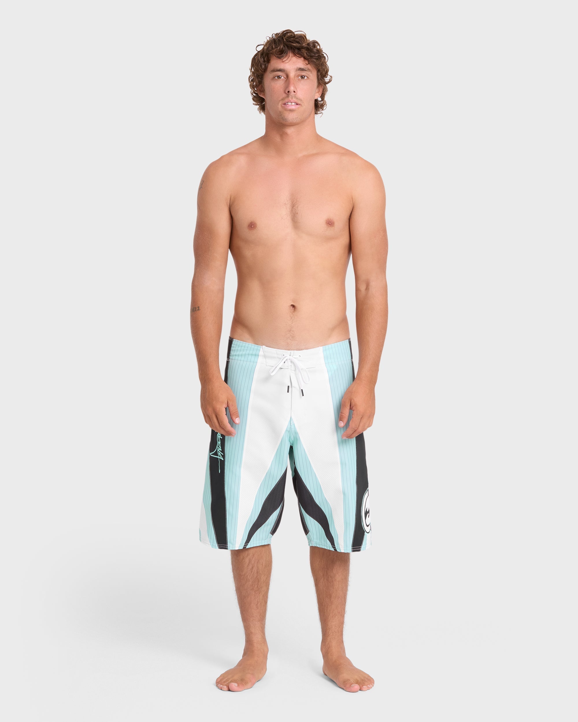 A.I. Samurai Pro 22 Boardshorts - Dusty Blue